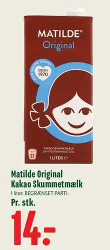 Min Købmand Matilde Original Kakao Skummetmælk tilbud