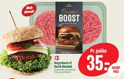 Min Købmand Burger BOOST tilbud