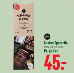 Min Købmand Gestus Spareribs tilbud