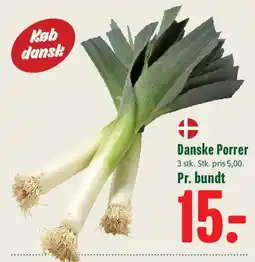 Min Købmand Danske Porrer tilbud