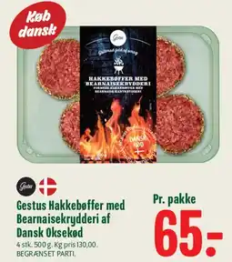 Min Købmand Gestus Hakkebøffer med Bearnaisekrydderi tilbud