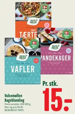 Min Købmand Valsemøllen Bageblandinger tilbud