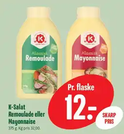 Min Købmand K-Salat Remoulade eller Mayonnaise tilbud
