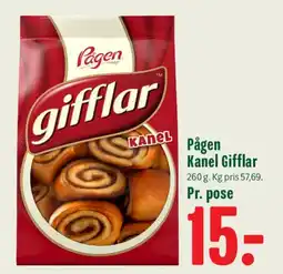 Min Købmand Pågen Kanel Gifflar tilbud