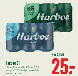 Min Købmand Harboe Øl tilbud
