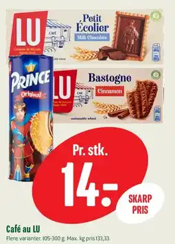 Min Købmand Café au LU tilbud