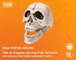 Harald Nyborg Halloween-Kranie tilbud