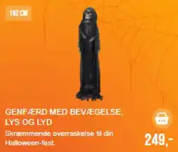 Harald Nyborg Genfærd med bevægelse, lys og lyd tilbud