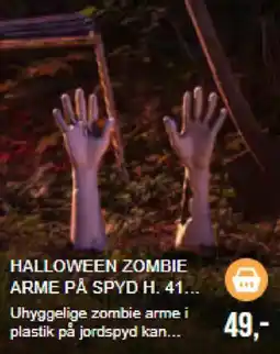 Harald Nyborg Halloween Zombie Arme På Spyd tilbud