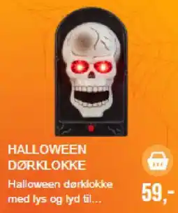 Harald Nyborg Halloween dørklokke tilbud