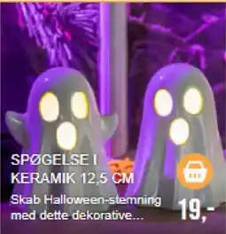 Harald Nyborg Spøgelse i keramik tilbud