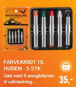 Harald Nyborg Ansigtmaalung Farvekridt til huden tilbud
