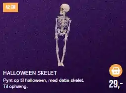 Harald Nyborg Halloween Skelet tilbud