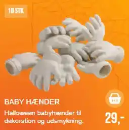 Harald Nyborg Baby Hænder tilbud