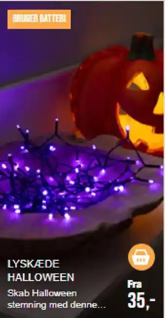 Lyskæde halloween