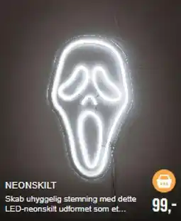 Harald Nyborg Neonskilt tilbud