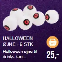 Harald Nyborg Halloween øjne tilbud