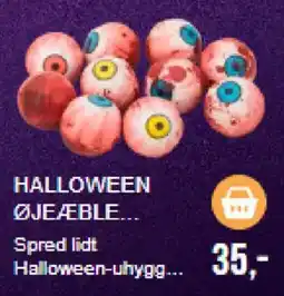 Harald Nyborg Halloween øjeæble tilbud