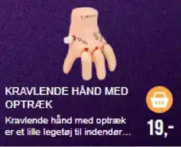 Harald Nyborg Kravlede hånd med optræk tilbud