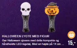 Harald Nyborg Halloween Lygte Med Figur tilbud
