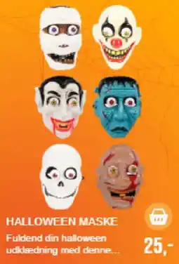 Harald Nyborg Halloween Maske tilbud