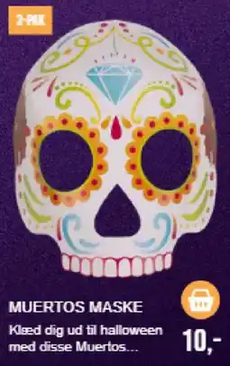Harald Nyborg Muertos maske tilbud