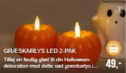 Harald Nyborg Græskarlys Led 2-pak tilbud