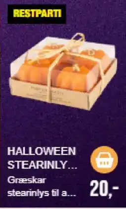 Harald Nyborg Halloween Stearinlys tilbud