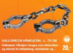 Harald Nyborg Halloween håndjern tilbud