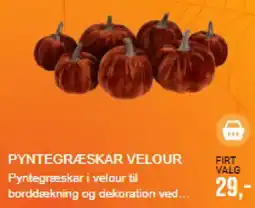 Harald Nyborg Pyntegræskar velour tilbud