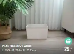 Harald Nyborg Plastikkurv large tilbud