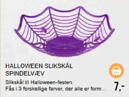 Harald Nyborg Halloween Slikskål Spindelvæv tilbud
