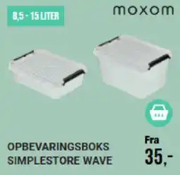 Harald Nyborg Opbevaringsboks simplestore wave tilbud