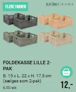 Harald Nyborg Foldekasse lille 2 pak tilbud