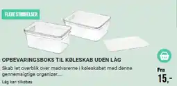 Harald Nyborg Opbevaringsboks til køleskab uden låg tilbud