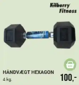 Harald Nyborg Kilberry Fitness Håndvægt Hexagon tilbud