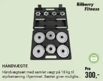 Kilberry Fitness Håndvægte