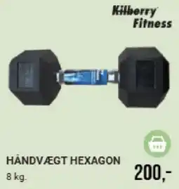 Harald Nyborg Kilberry Fitness Håndvægt Hexagon tilbud