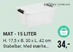 Harald Nyborg Sjopo Storage Mat tilbud