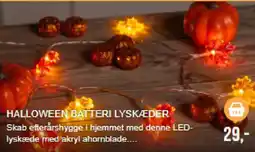 Harald Nyborg Halloween Batteri Lyskæder tilbud