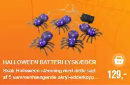 Harald Nyborg Halloween Batteri Lyskæder tilbud
