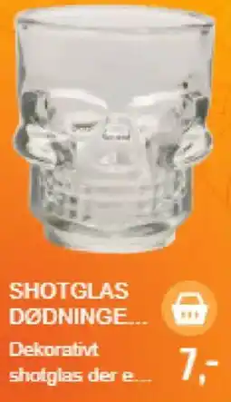 Harald Nyborg Shotglas dødninge tilbud