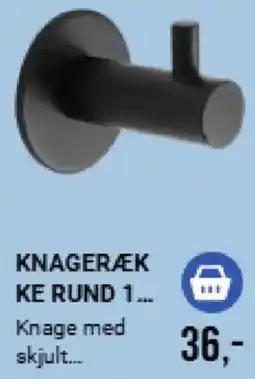 Harald Nyborg Knagerække rund 1 tilbud