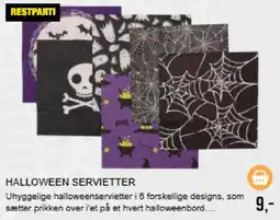 Harald Nyborg Halloween Servietter tilbud