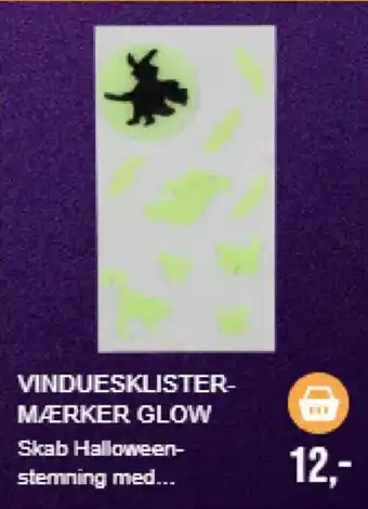 Harald Nyborg Vinduesklistermærker glow tilbud