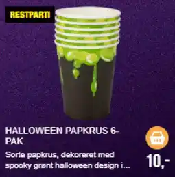 Harald Nyborg Restparti Halloween Papkrus tilbud