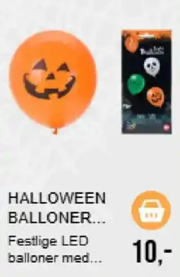 Harald Nyborg Halloween balloner tilbud
