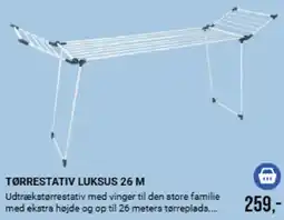 Harald Nyborg Tørrestativ luksus 26 m tilbud