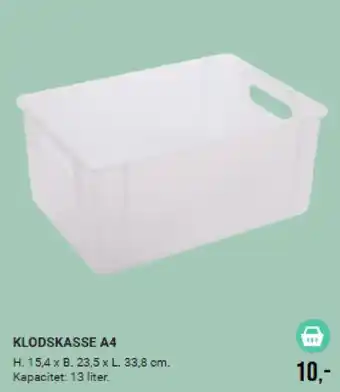 Klodskasse A4