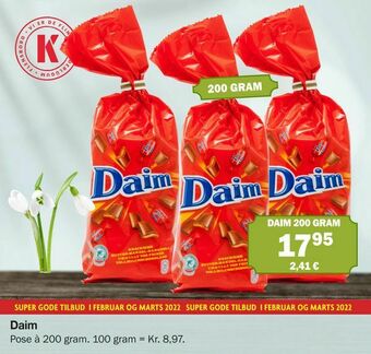 Købmandsgården Daim tilbud